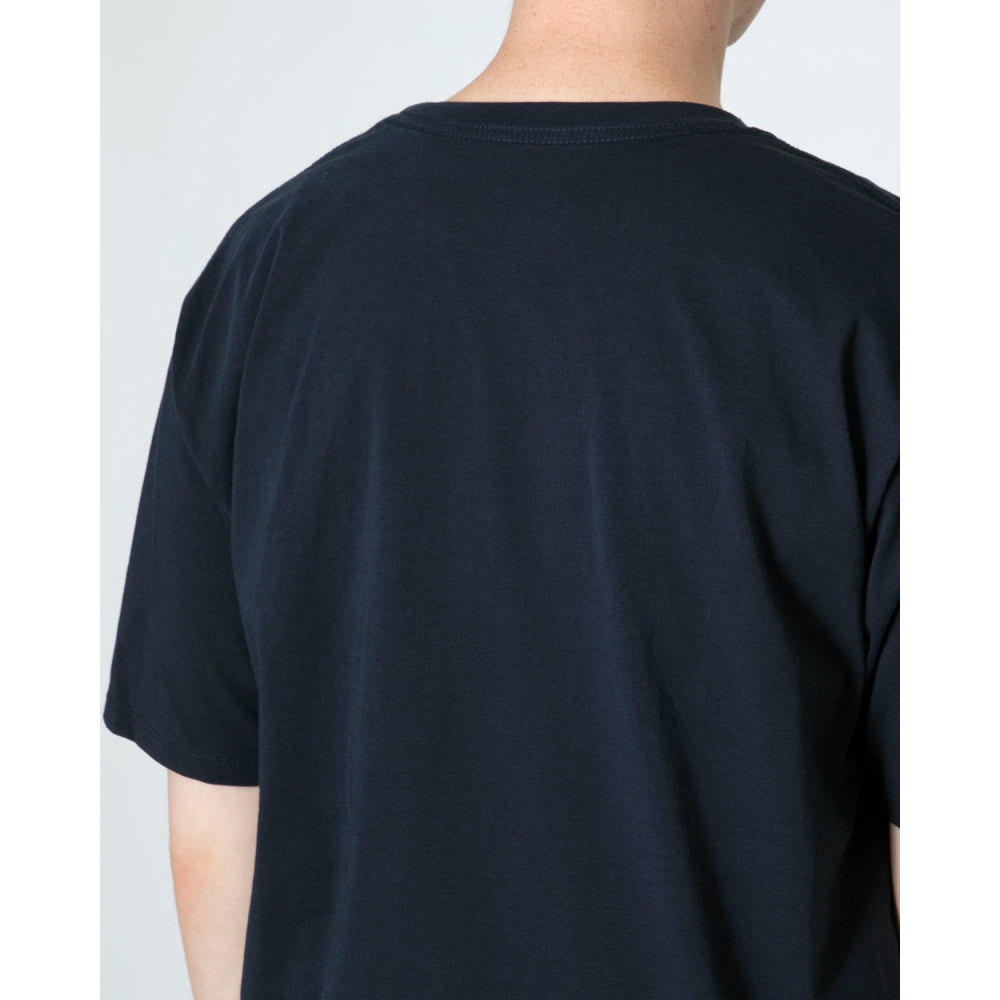 NONNATIVE DWELLER S/S TEE "BOWERY"-NAVY