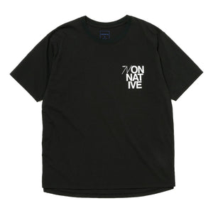 NONNATIVE DWELLER S/S TEE "WEST VILLAGE"-BLACK