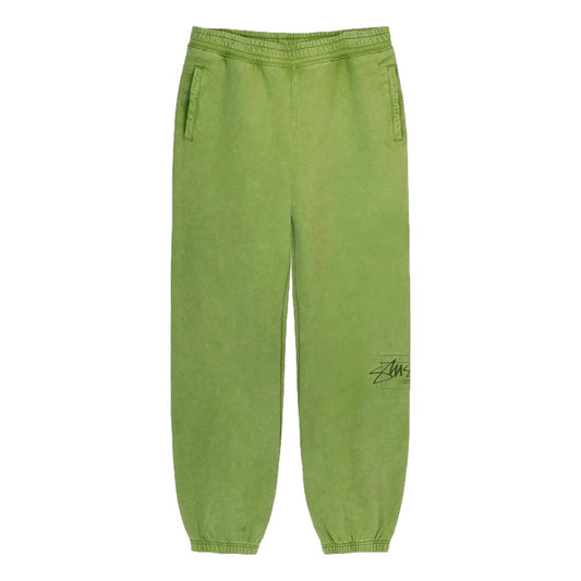 STUSSY DYED STUSSY DESIGNS PANT-GREEN