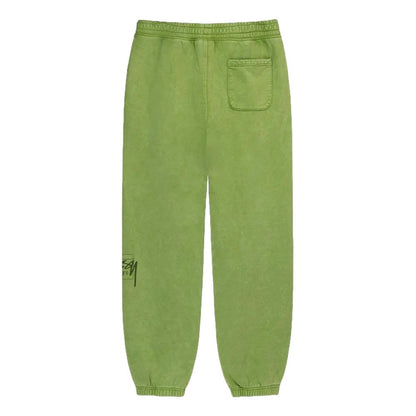 STUSSY DYED STUSSY DESIGNS PANT-GREEN