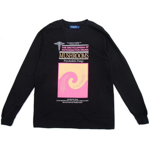 KNOW WAVE ENCYCLOPEDIA L/S -BLACK