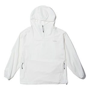 NINE POINT NINE ELEMENT MULTI-POCKETTECH HOODIE-WHITE