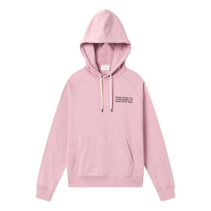 WOOD WOOD FRED HOODIE -PURPLE