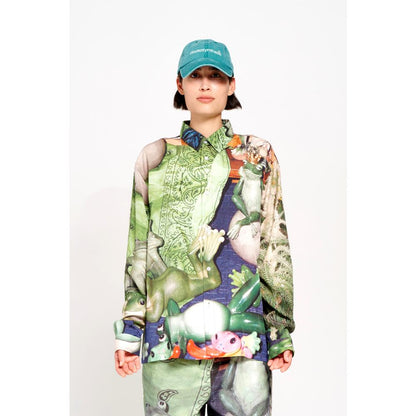 PERKS AND MINI FROG LIFE AOP LS SHIRT-MULTI