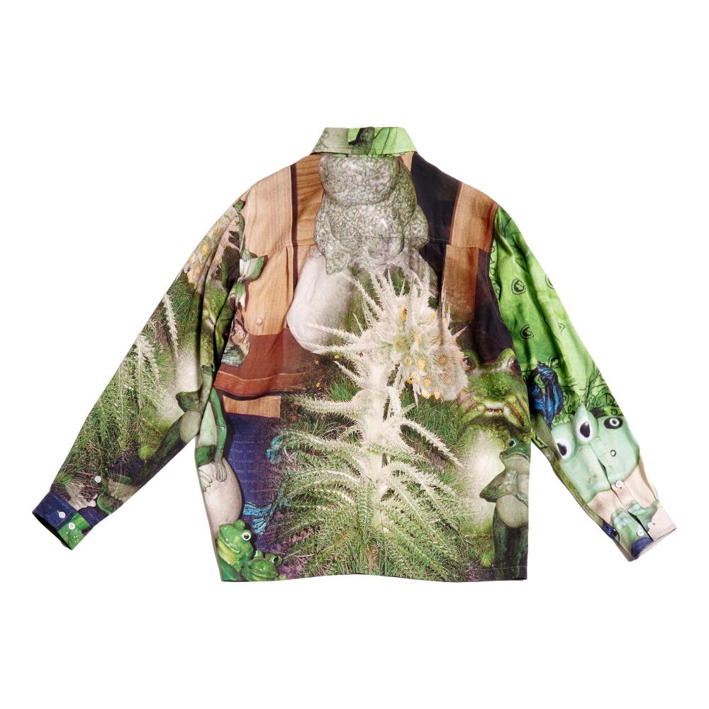 PERKS AND MINI FROG LIFE AOP LS SHIRT-MULTI