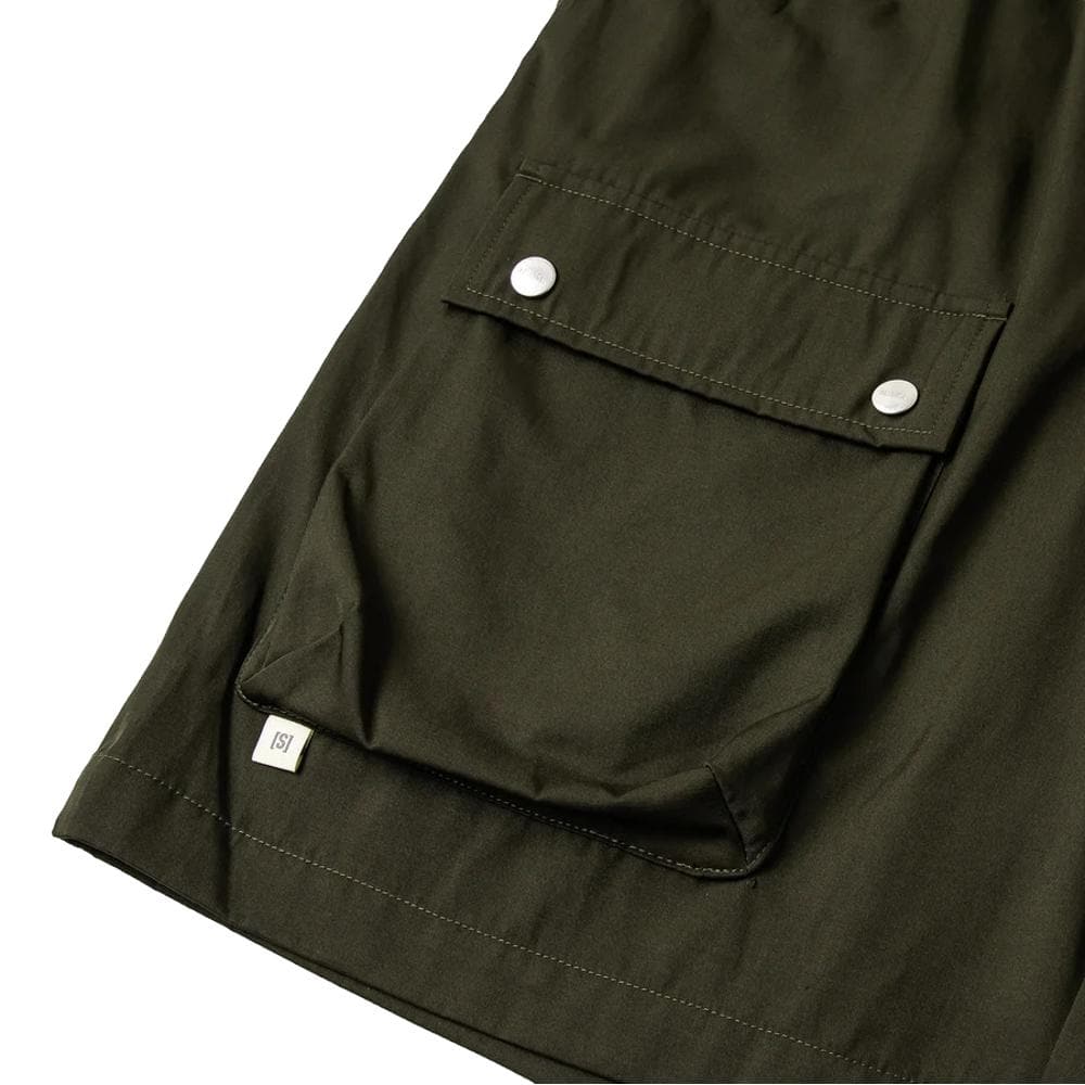 A[S]USL FRONT POCKET EASY SHORTS-OLIVE