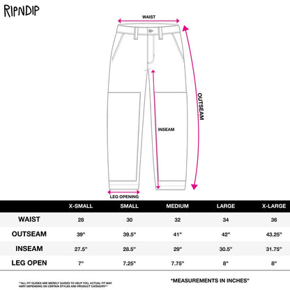 RIPNDIP FUCKIN FUCK DENIM PANTS-BLACK