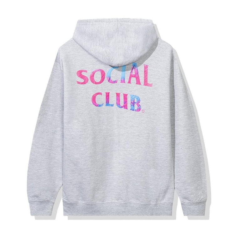 AntiSocialSocialClub FUNKY FOREST GREY HOODIE-GREY