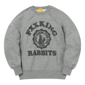 #FR2 FXXKING RABBITS CREWNECK SWEAT-GREY