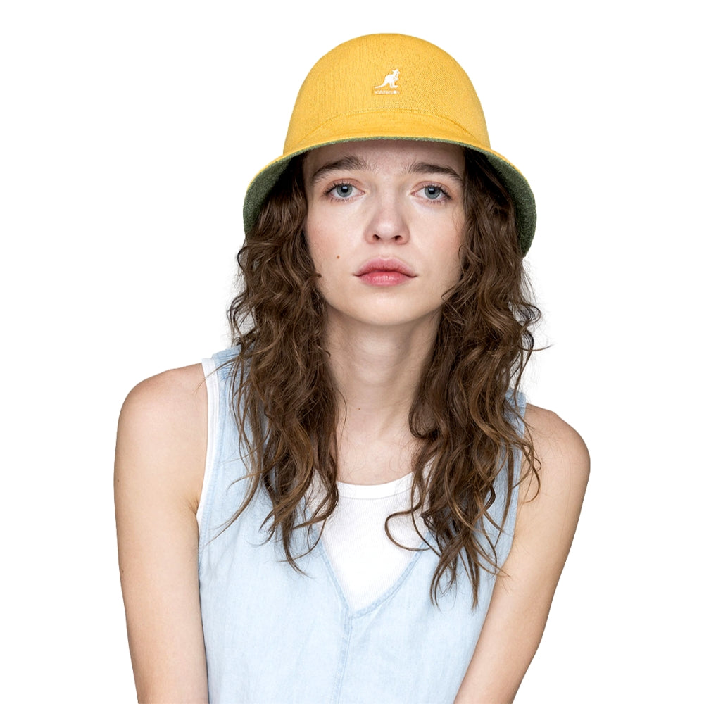 KANGOL FLIP IT REVERSIBLE CASUAL-OIL GRN/WARM AP