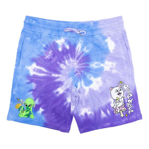 RIPNDIP FRIDAY JR SWEAT SHORTS-PURPLE