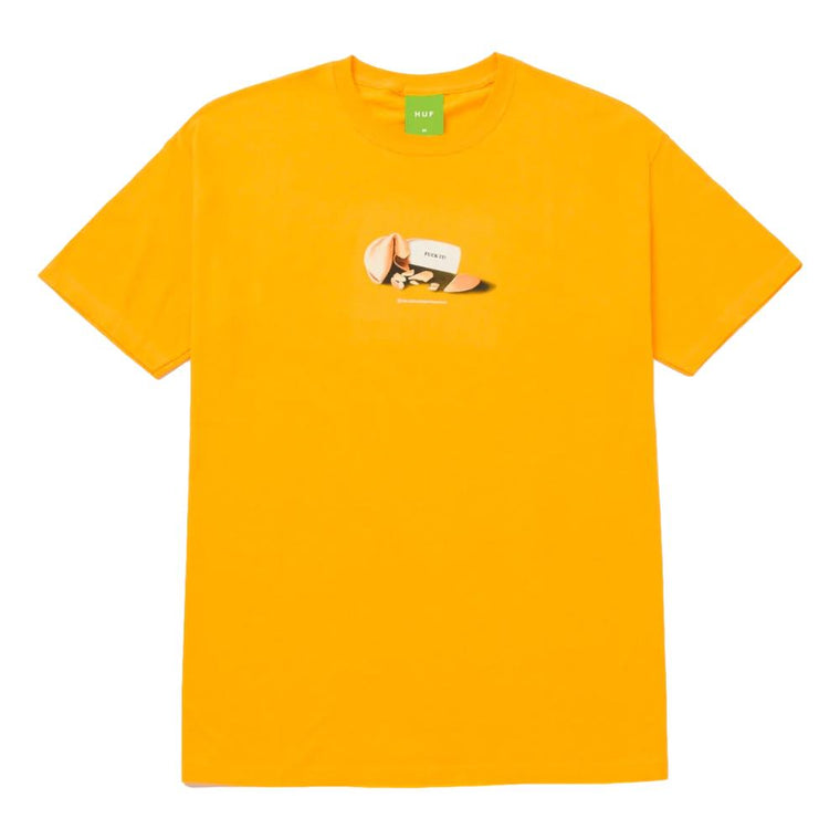 HUF GOOD FORTUNE S/S TEE-GOLD