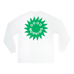 GOOD MORNING TAPES GOOD MEDICINE LS TEE-WHITE