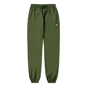 WOOD WOOD HAMPUS TROUSERS -GREEN