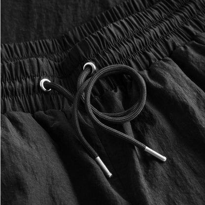 HAN KJOBENHAVN TRACK PANTS - BLACK NYLON-BLACK