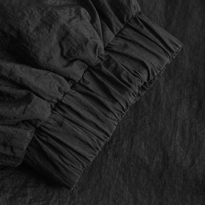 HAN KJOBENHAVN TRACK PANTS - BLACK NYLON-BLACK