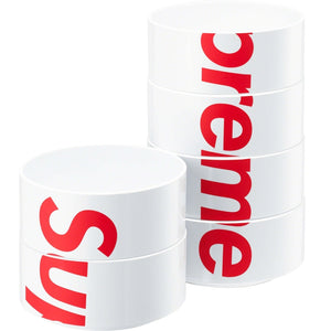 SUPREME HELLER BOWLS (SET 0F 6)-WHITE