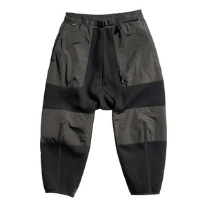BYBORRB HIKE TAPERED CROPPED PANTS-GREY