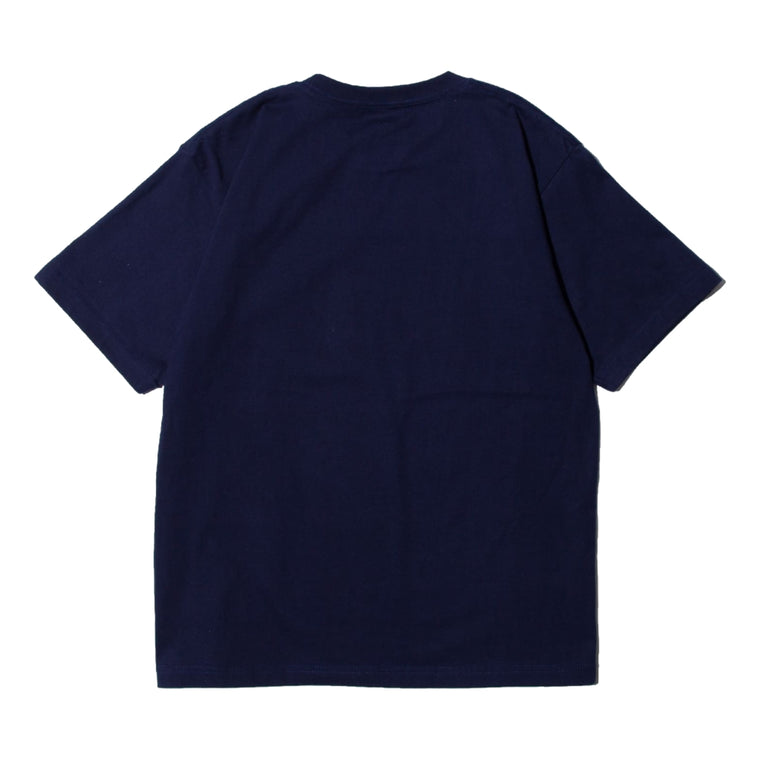MOUNTAIN RESEARCH HOLIDAY S/S TEE-NAVY