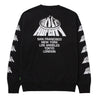 HUF HUF CITY CREWNECK-BLACK