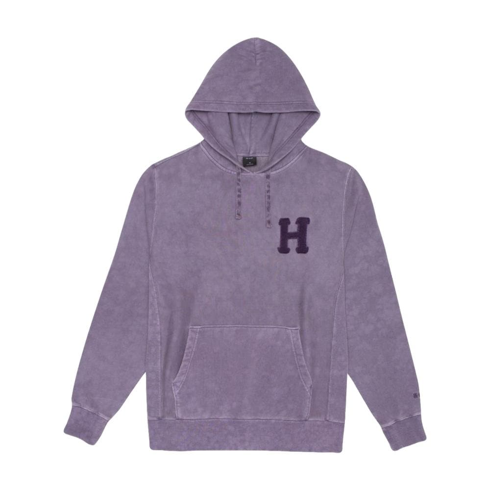 HUF MONOTONE P/O FLEECE-PURPLE