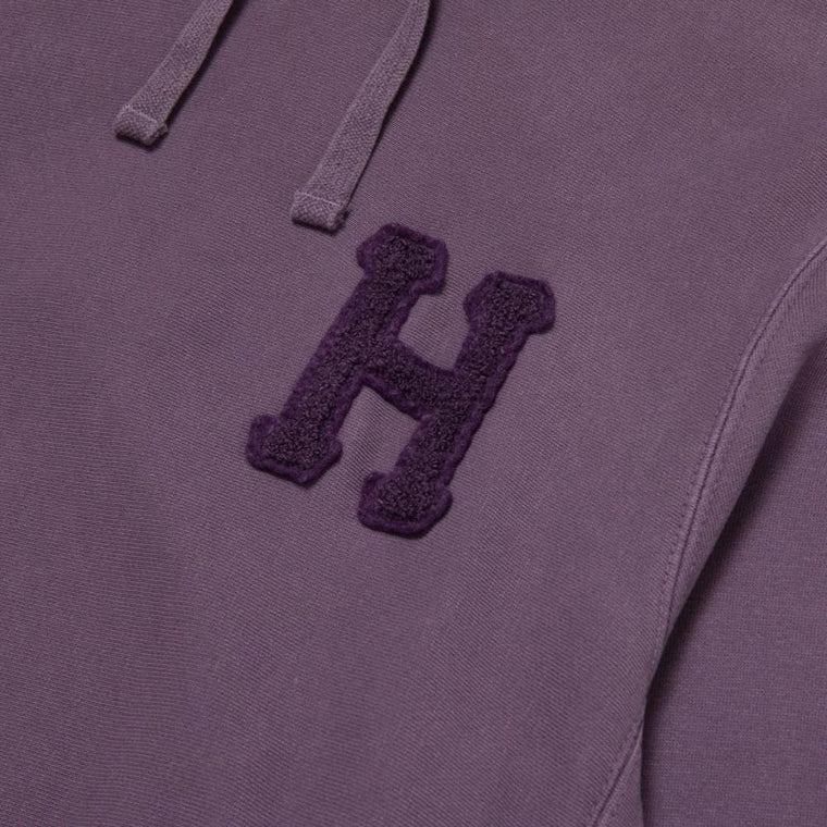HUF MONOTONE P/O FLEECE-PURPLE