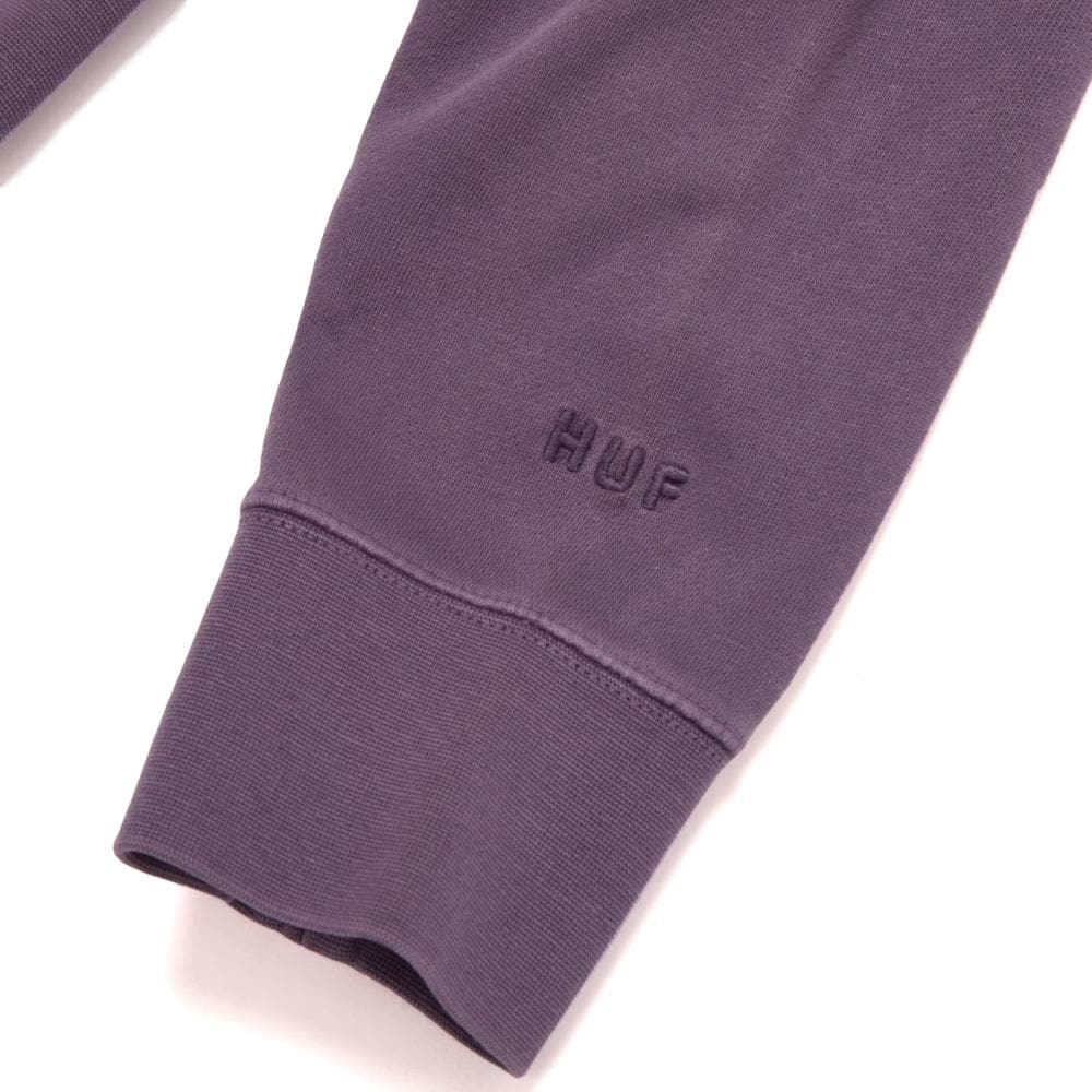 HUF MONOTONE P/O FLEECE-PURPLE