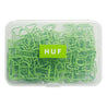 HUF HUF PAPER CLIPS-GREEN