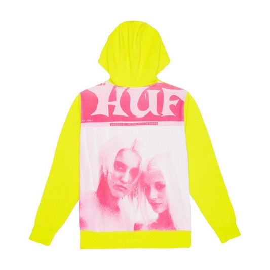 HUF VIVID P/O FLEECE-LIME
