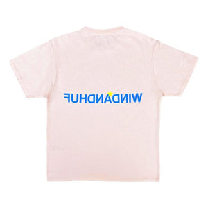 WIND AND SEA HUF × WDS PIGMENT WASH TEE-PINK