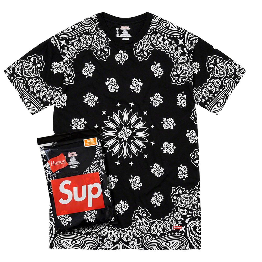 Farfetch All Supreme Box Logo Tee Tee Black Box Logo Bandana Tee