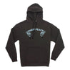 GOOD MORNING TAPES INNER PEACE PULLOVER HOOD-CHARCOAL