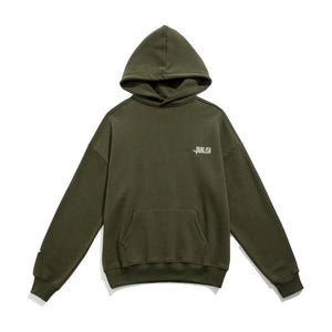 PUBLISH LOGO HOODIE-OLIVE