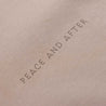 PEACE AND AFTER LOGO S/S POLO SHIRT-BEIGE