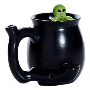 RIPNDIP LORD ALIEN WAKE & BAKE COFFE MUG -BLACK