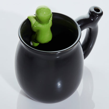 RIPNDIP LORD ALIEN WAKE & BAKE COFFE MUG -BLACK
