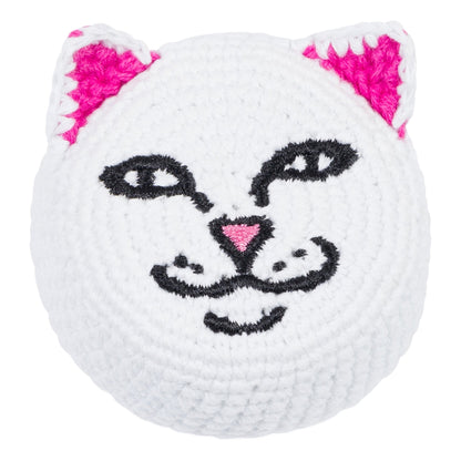 RIPNDIP LORD NERMAL HACKY SACK-WHITE