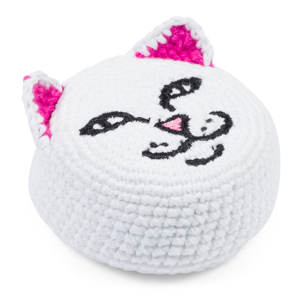 RIPNDIP LORD NERMAL HACKY SACK-WHITE