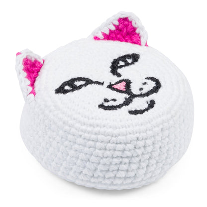 RIPNDIP LORD NERMAL HACKY SACK-WHITE