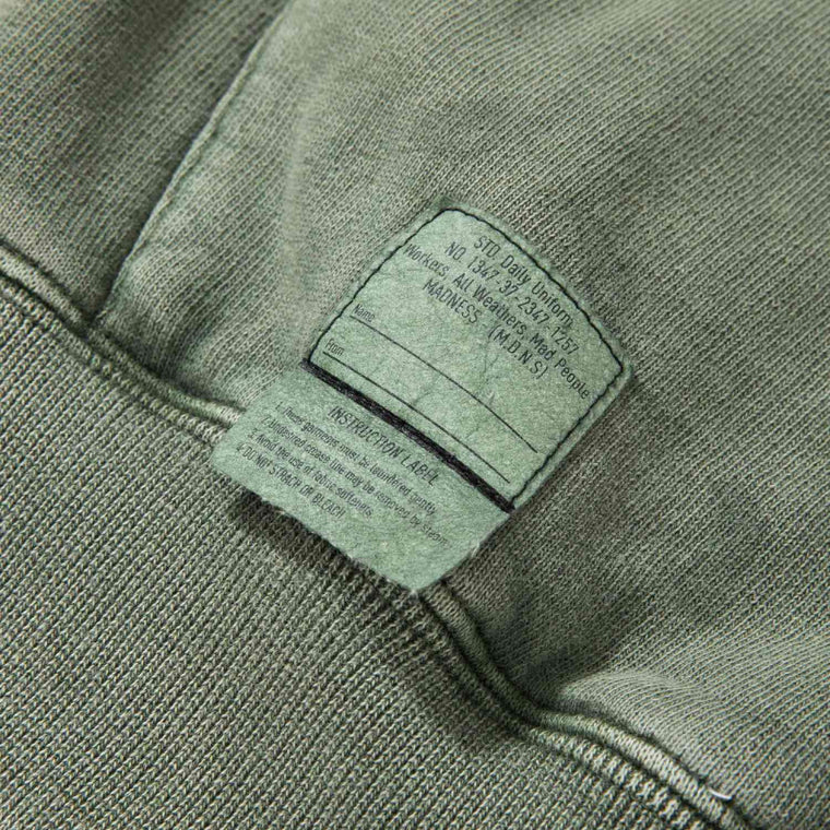 MADNESS MADNESS WASHED POLO SHIRT-GREEN