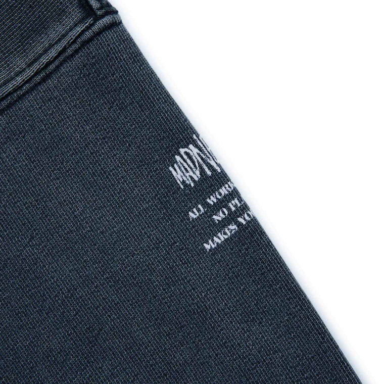 MADNESS MADNESS WASHED POLO SHIRT-NAVY
