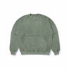 MADNESS MADNESS WASHED SWEATER-OLIVE