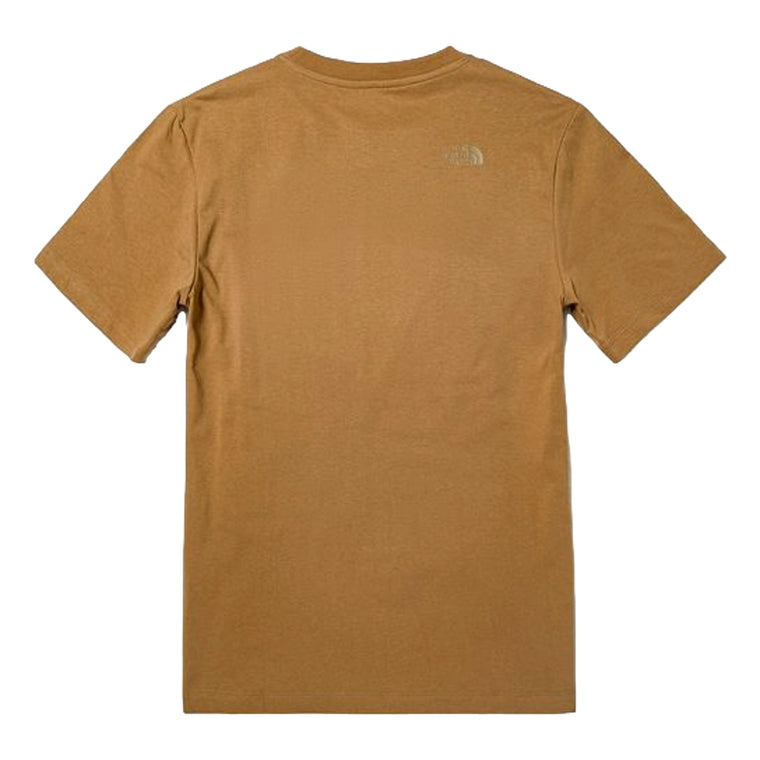 THE NORTH FACE M FOUNDATION SS TEE - AP-BROWN