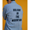 MOUNTAIN RESEARCH HOLIDAY SHIRT-BLUE