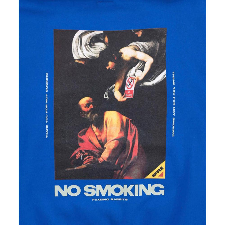 #FR2 NO SMOKING HOODIE-BLUE