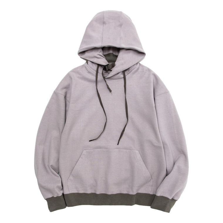 MEANSWHILE OPEN HOODED SWEAT SH-GREY