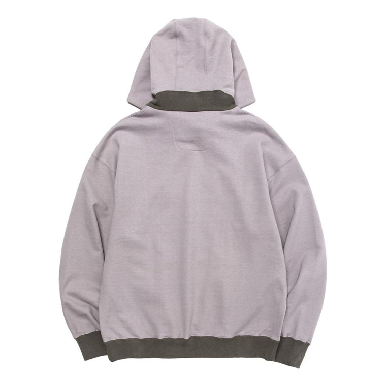 MEANSWHILE OPEN HOODED SWEAT SH-GREY