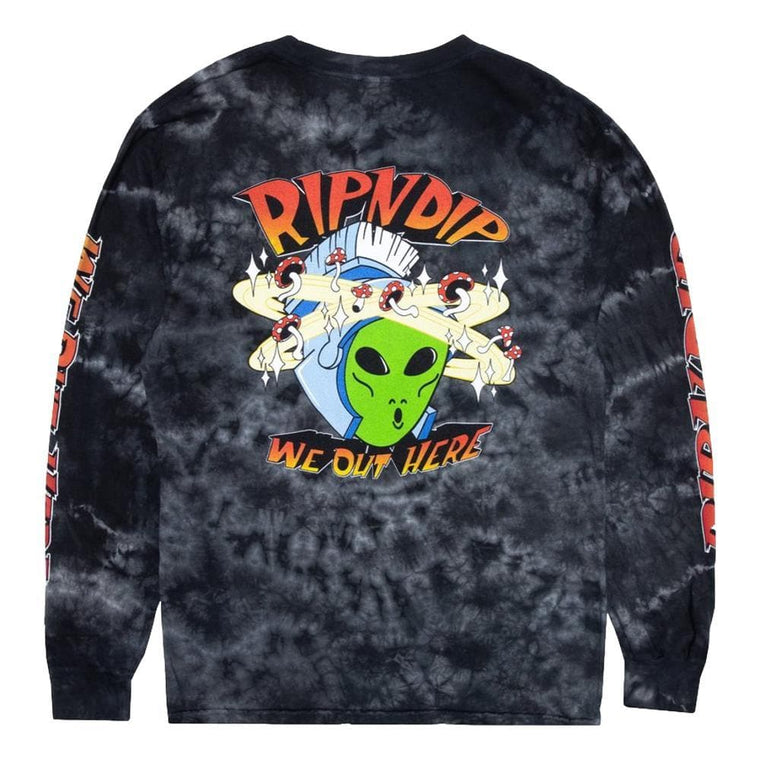RipNDip OUT OF THIS WORLD LS-BLACK