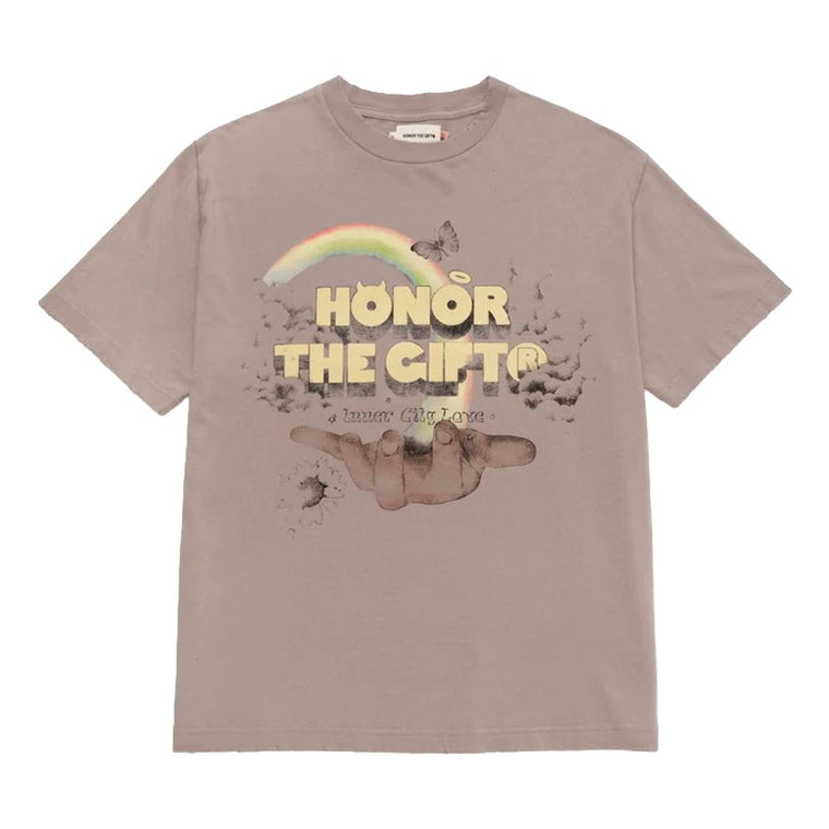 HONOR THE GIFT PALMS - S/S TEE-STONE