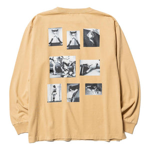 FLAGSTUFF "PLAY" L/S TEE-CAMEL